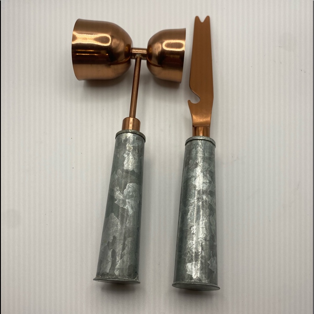 Godinger silver art 2 piece bar tool set, gold/galvanized.